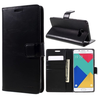 Samsung Galaxy A5(2016) Bluemoon Wallet Case Black